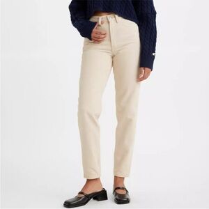 Levi’s Cream 80’s Mom Jeans